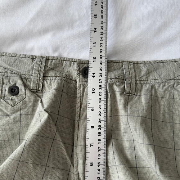 Gotcha Men's 40 Chino Walking Shorts Lightweight‎ Greenish-Gray Festival Beach - Picture 10 of 14